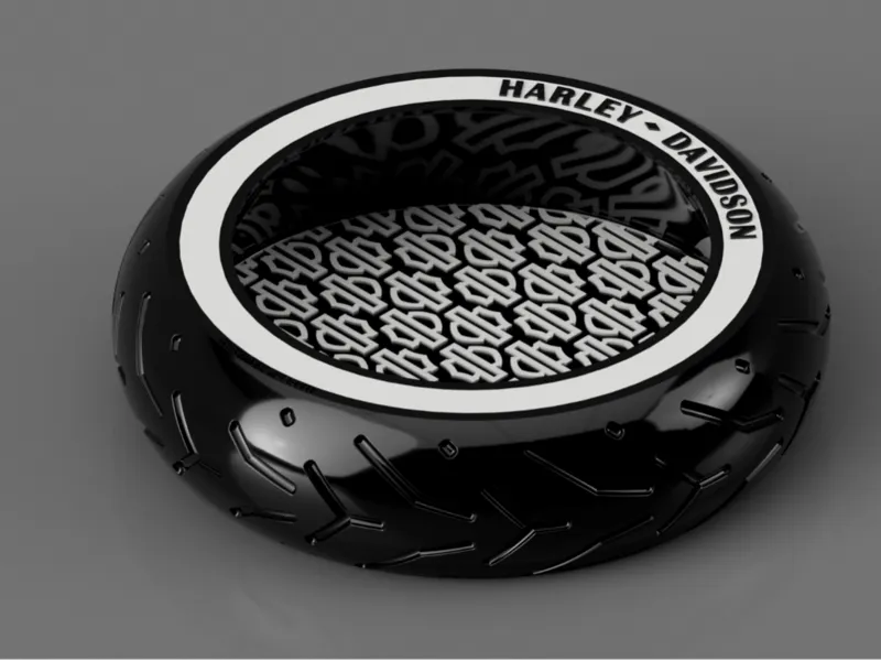 HARLEY DAVIDSON CATCHALL TRAY TYRE