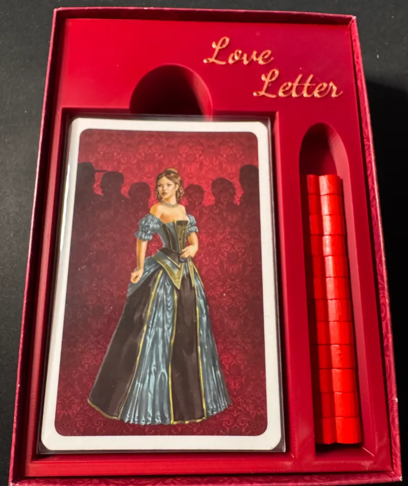 Love Letter Inlay (für Karten mit Hüllen)