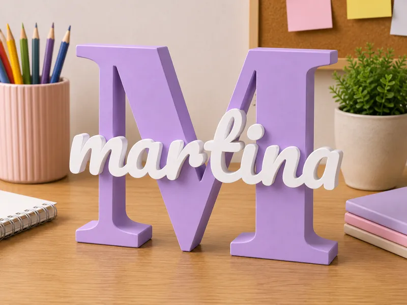 Nombre decorativo Martina NO AMS