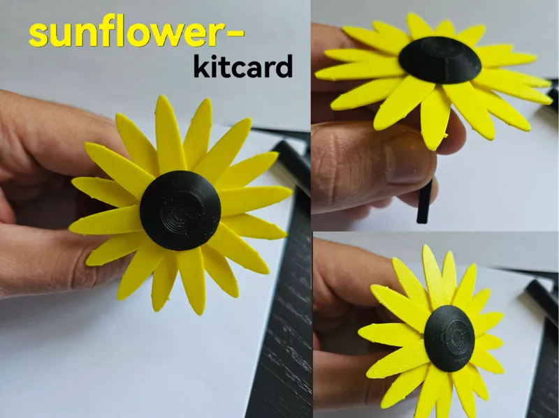 sunflower kitcard