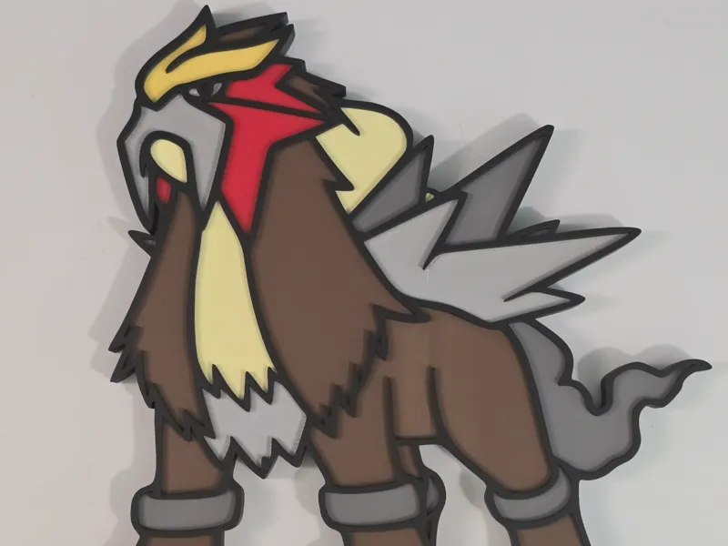 Entei Decoration