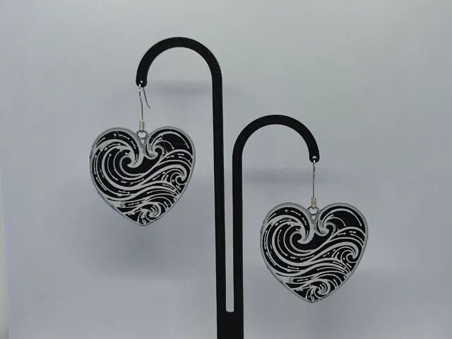 Aretes Corazón de Mar