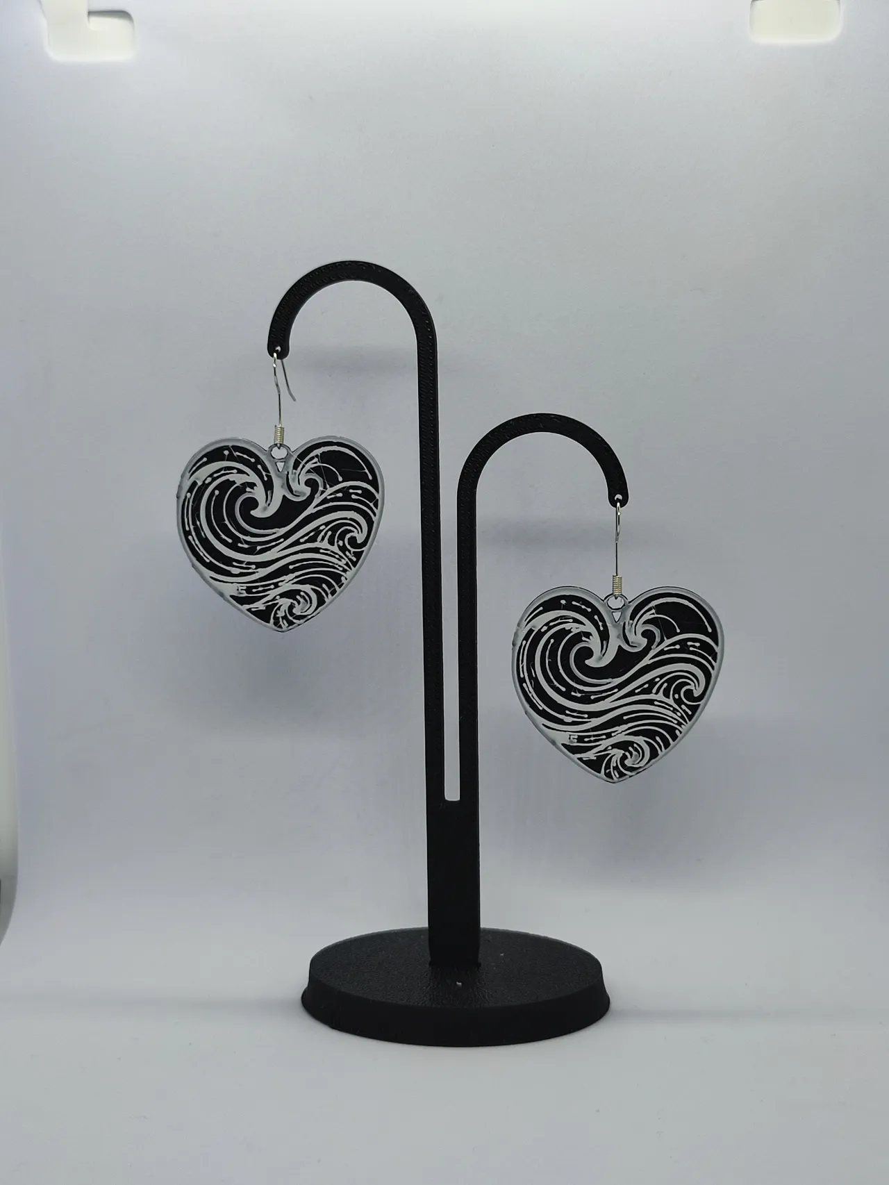 Aretes Corazón de Mar view 2