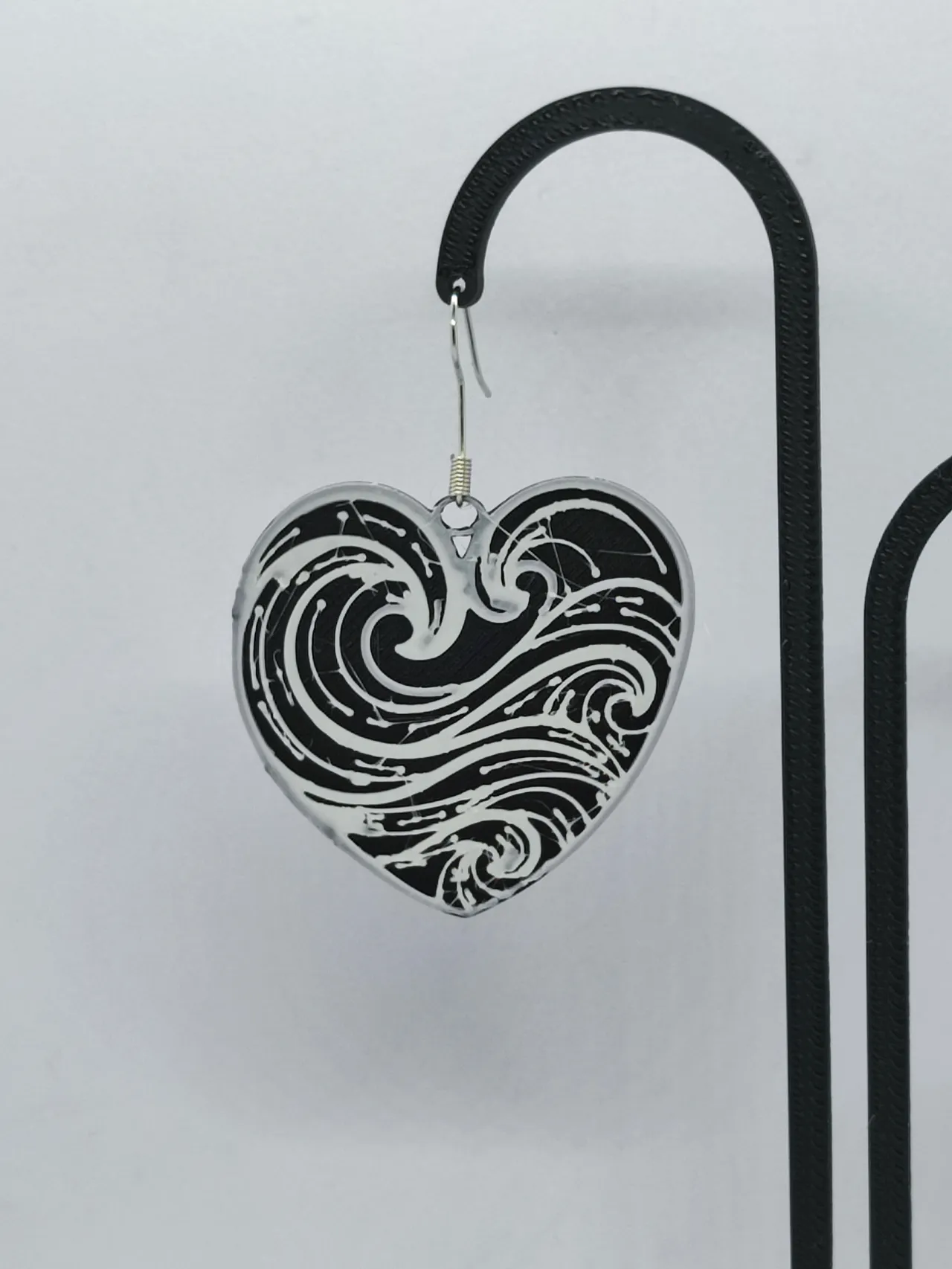 Aretes Corazón de Mar view 4