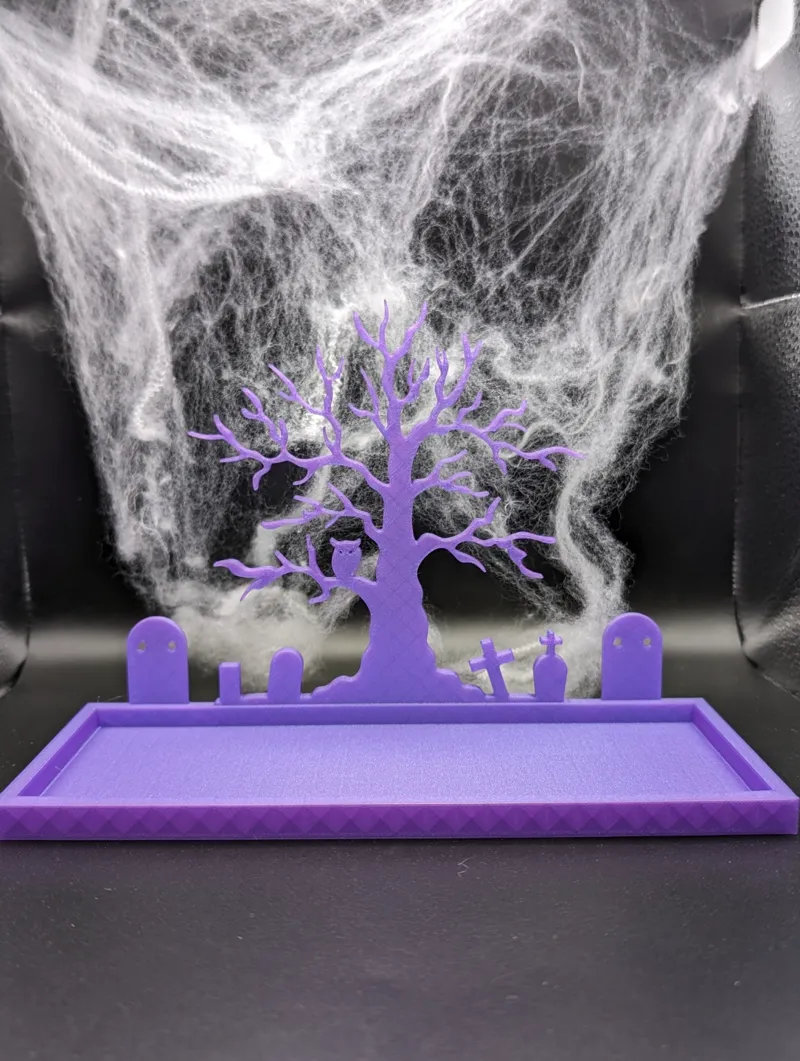 Cemetery Trinket Tray - No Supports