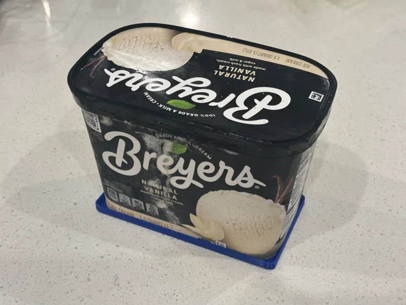 Ice Cream Carton Tray