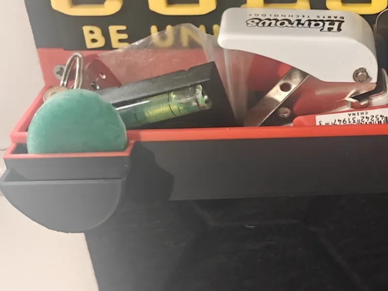 Darts Shelf with Grip Wax Holder