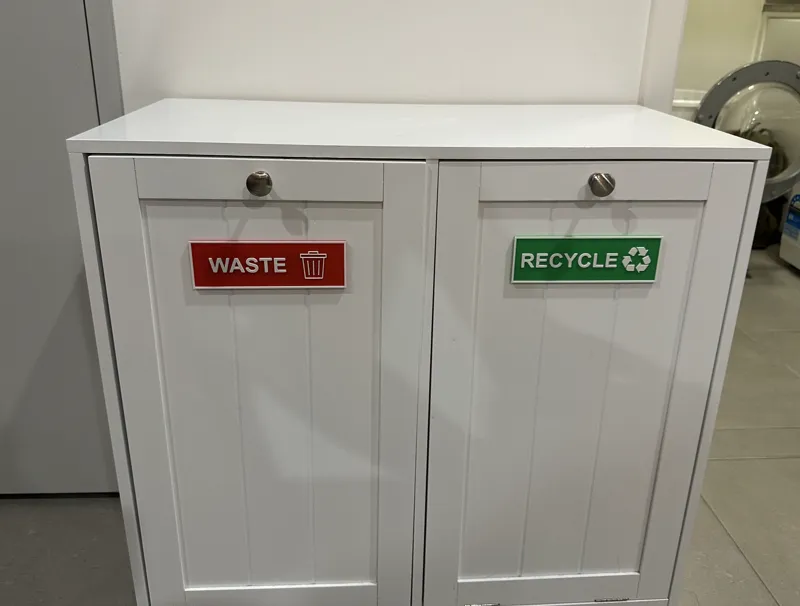 Waste and recycling marker panels