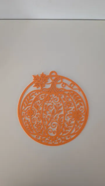 Adorno temático: Floral Pumpkin – Autumn Hanging Decoration — vista de referencia 3