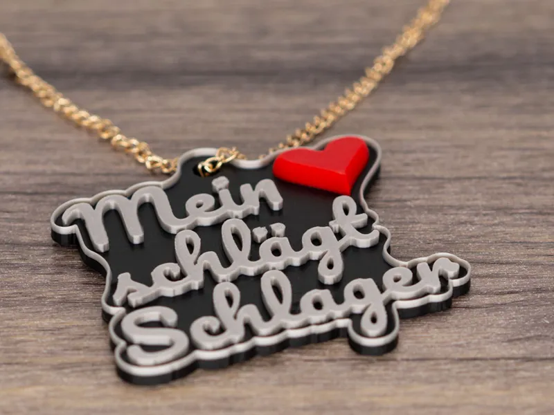 Mein Herz Schlägt Schlager Anhänger