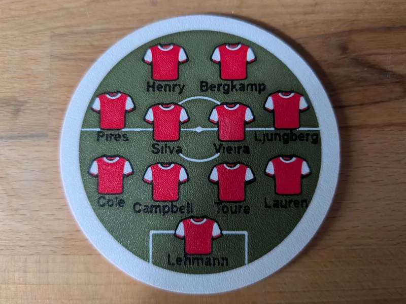 Arsenal Invincibles Coaster