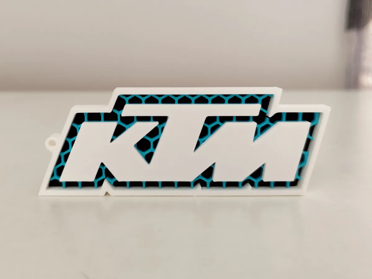 KEeychain KTM - Free 3D Print Model - MakerWorld