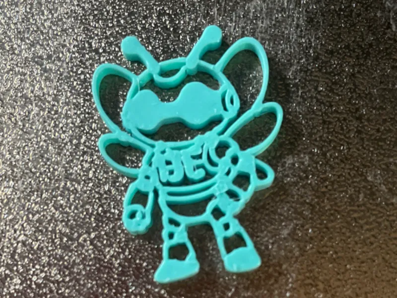 Robot Bee Bookmark