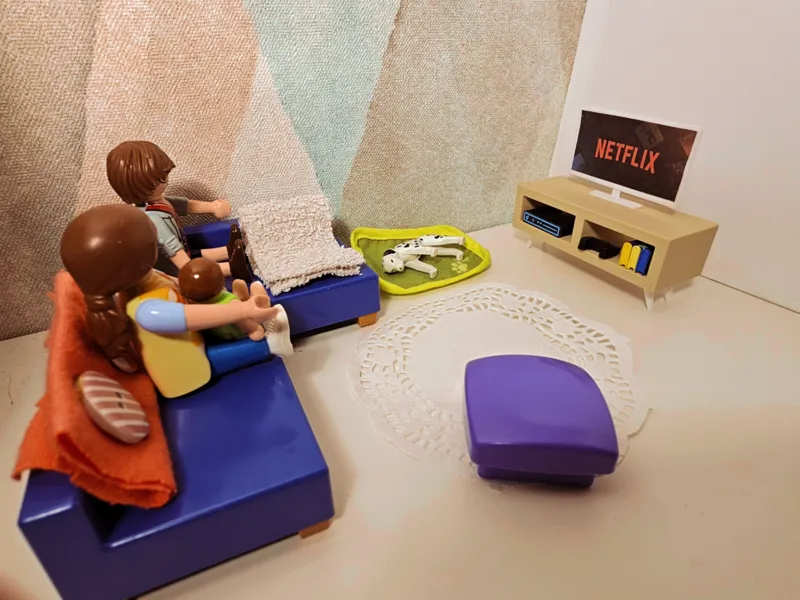 Playmobil TV-Schrank