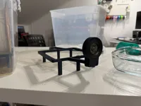 Soporte Bobinas + Higrómetro