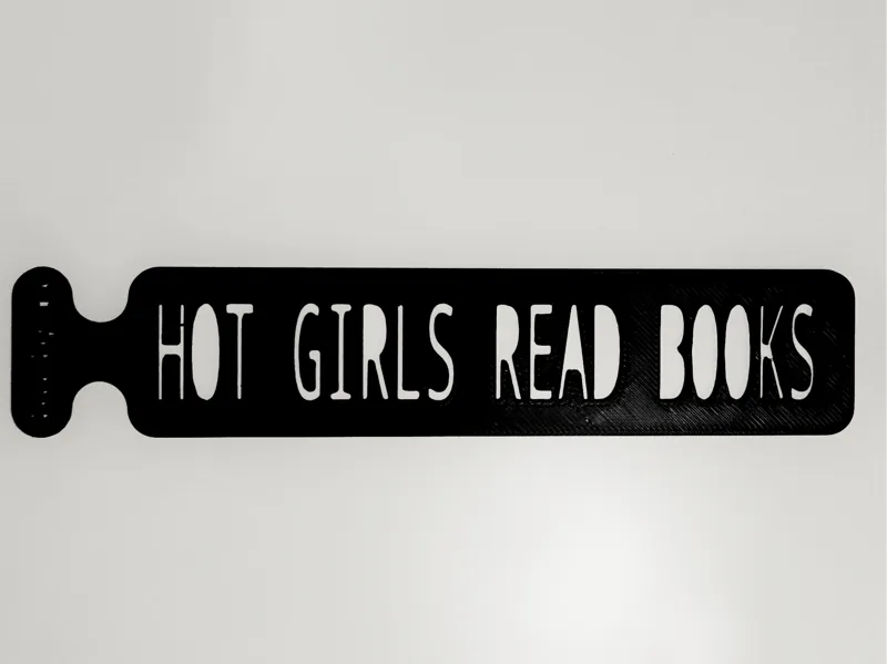 Ferma Libro "Hot Girls Read Books" 12 min Stampa 