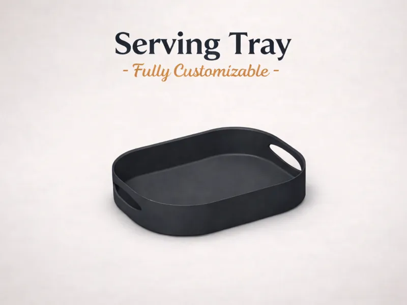 Serving Tray Fully Customizable