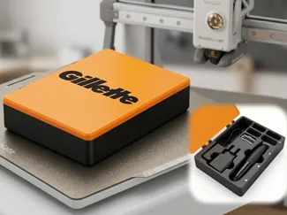 Estojo Gillette Fusion One | Fechamento Magnético