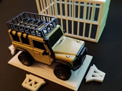 Garage / Transport Box for LDARC X43 1:43 Crawler