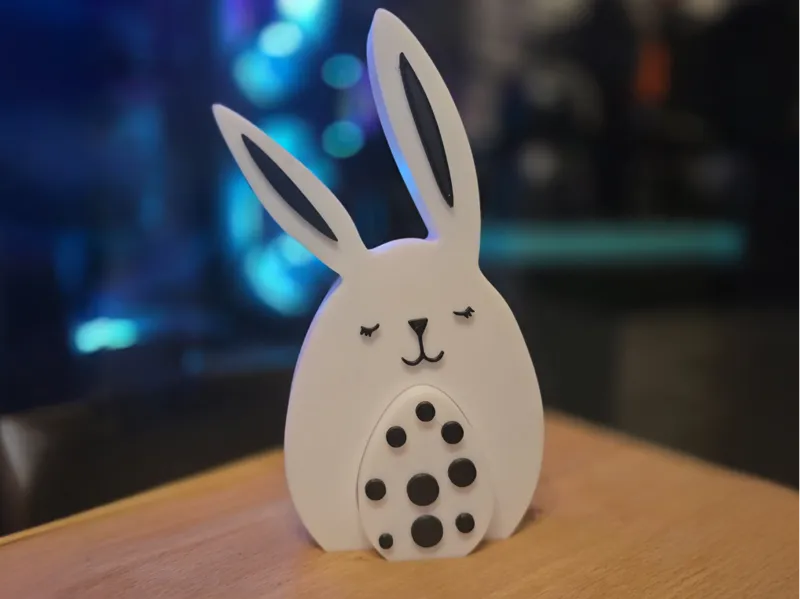 Osterhase und Ei - Osterdeko