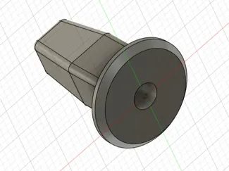Einsteckmutter für Kennzeichen VW OEM 357868143