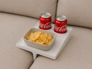 Sofa Tray (v2) with cupholders