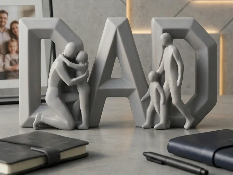 DAD Desktop Sculpture – The Perfect Gift