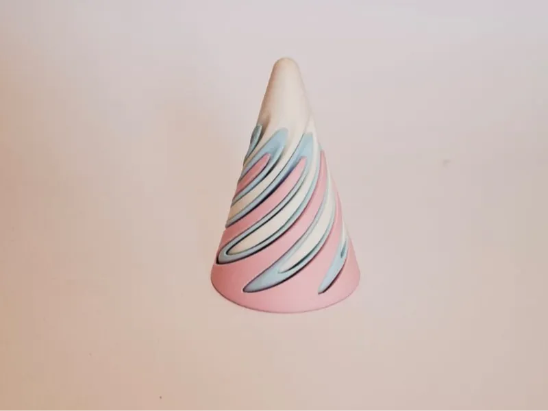 3 part passthrough cone