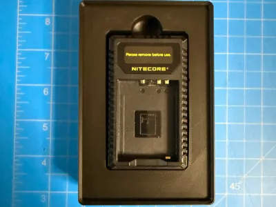 Gridfinity for Nitecore Fujifilm Battery Charger