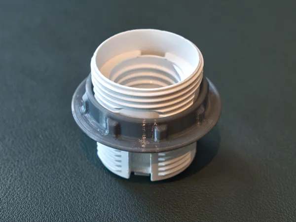 Bague de fixation d'abat-jour E27