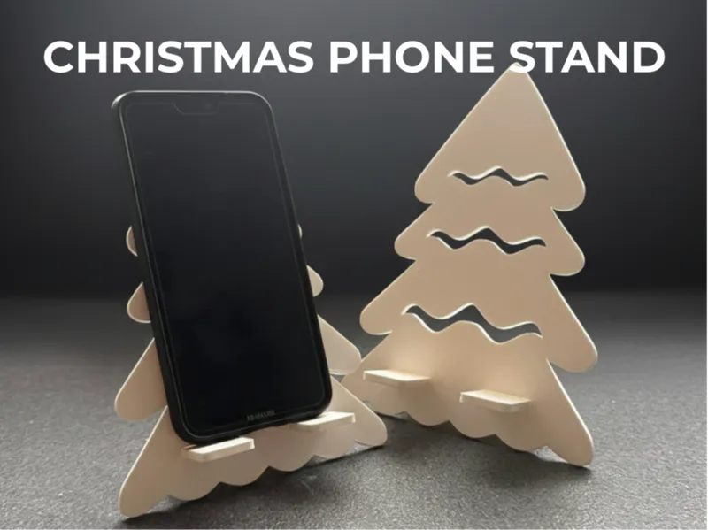Christmas Tree Phone Stand - Perfect Gift