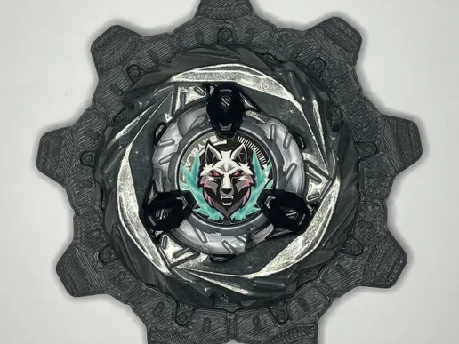BEYBLADE X | (VAULT) FREE RING | SILVER WOLF