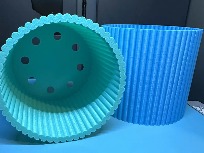 Corruga Ripple Vase – Fluted Round Vase