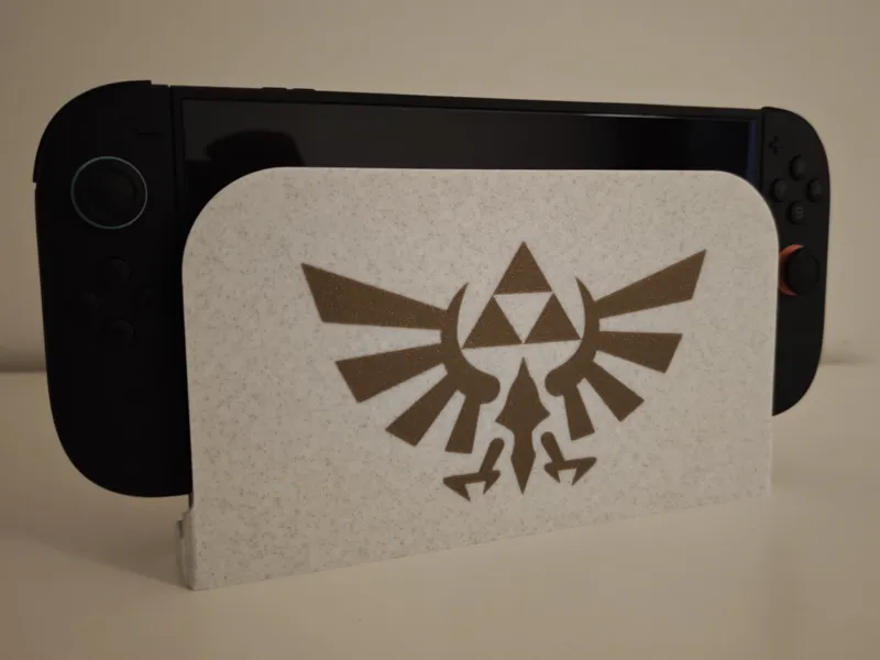 Tapa para base de Switch 2 - Zelda logo