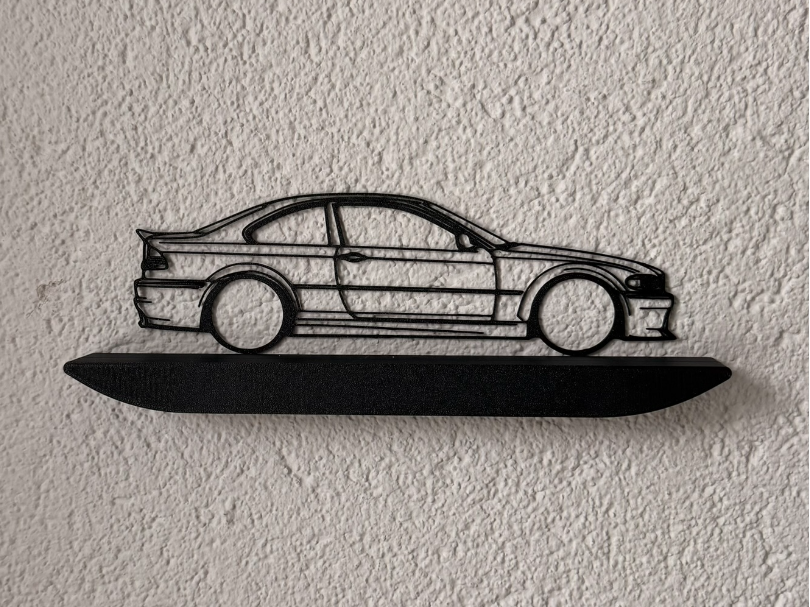BMW M3 E46 wallart