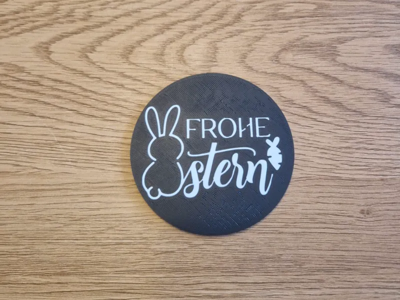 Glasuntersetzer Ostern