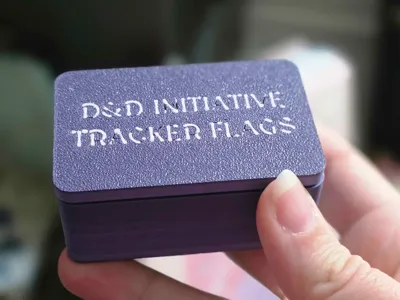 D&D Initiative Tracker Flags Boxes