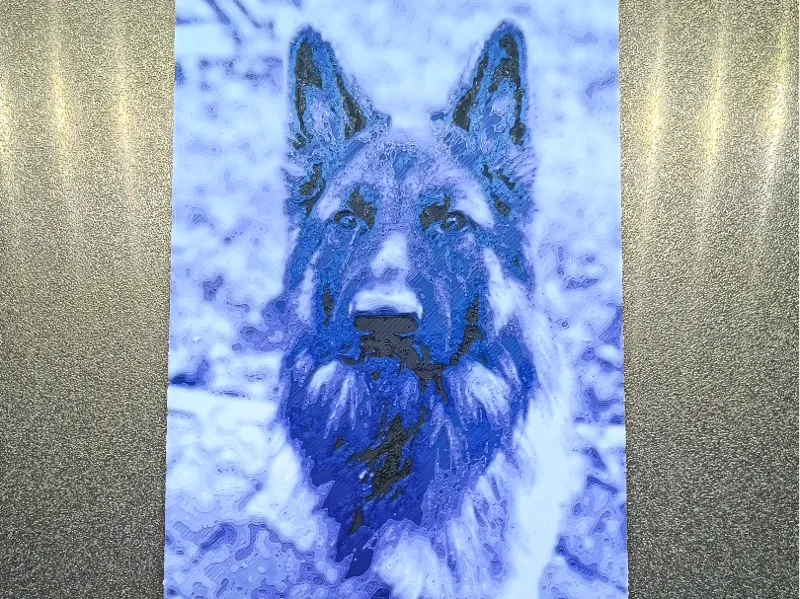 HueForge Schäferhund