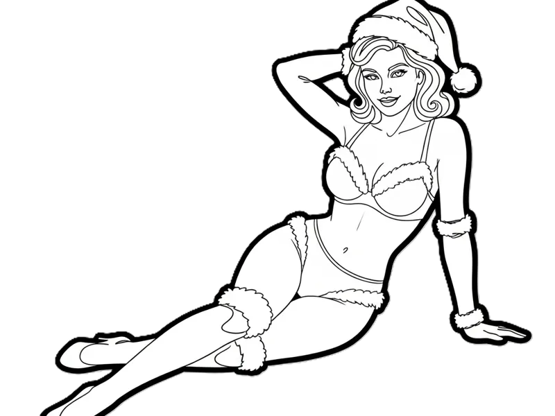 Sexy Santa Girl for Christmas 2025