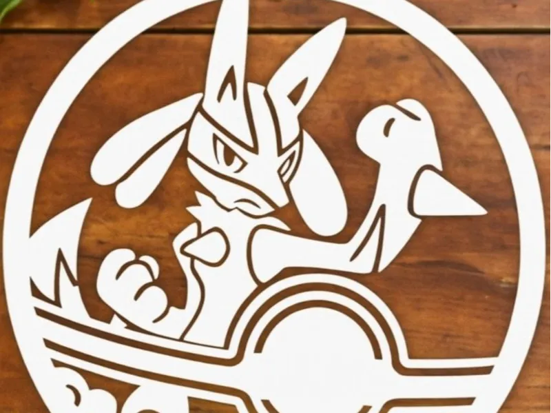 Lucario Pokeball Portachiavi