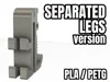 Standard width & separated legs - PLA/PETG
