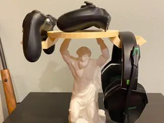 Atlas The Gaming Titan Headphone/controller holder