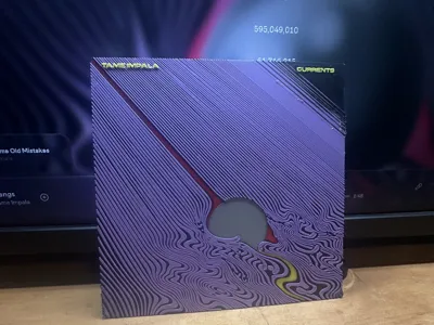 Currents - Tame Impala album cover ( 150x150mm )