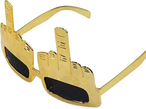 GAFAS LENTES DE SOL FUCK YOU IDEAL PARA FIESTAS