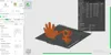 200% scale no supports 0.2mm layer, 2 walls, 5% infill