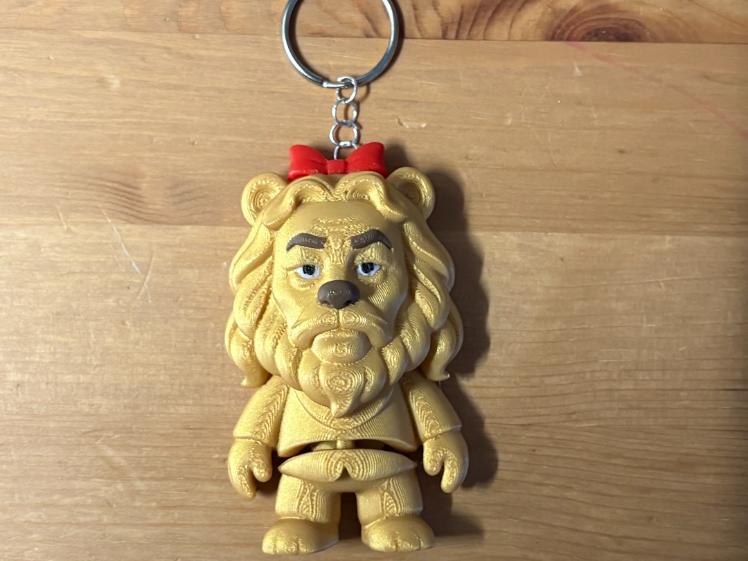 Flexi Lion Keyring