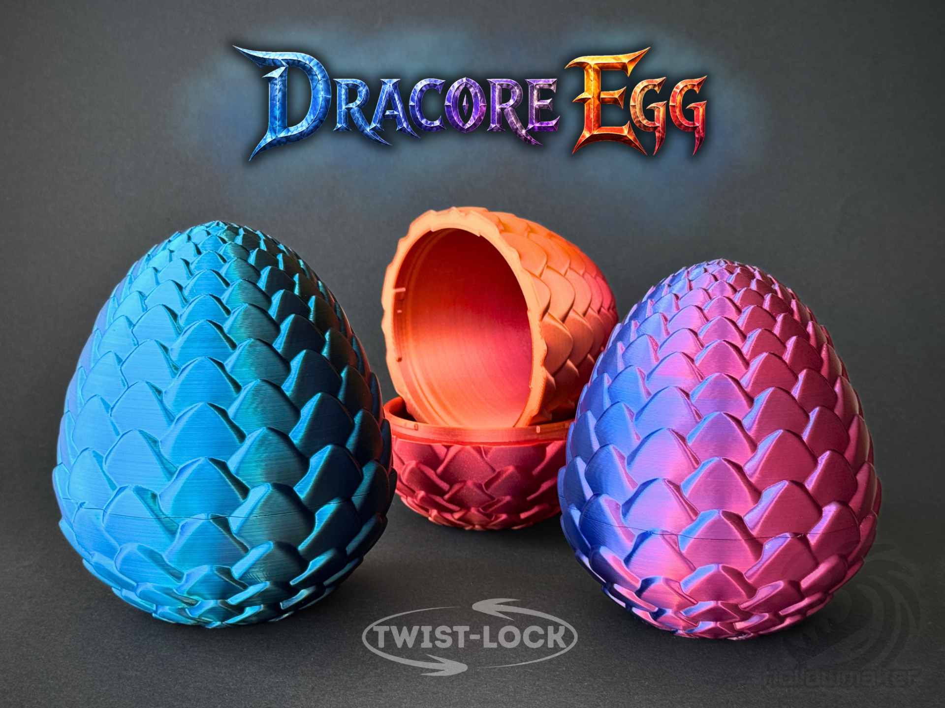 Dracore Egg – Twist-Lock Dragon Egg