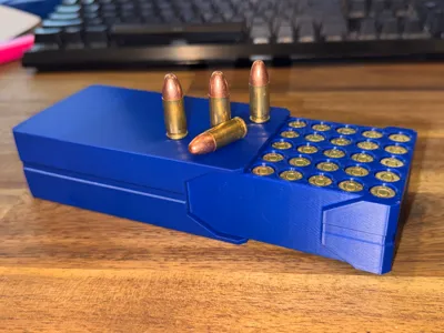 9mm & 38 Brass Storage Box