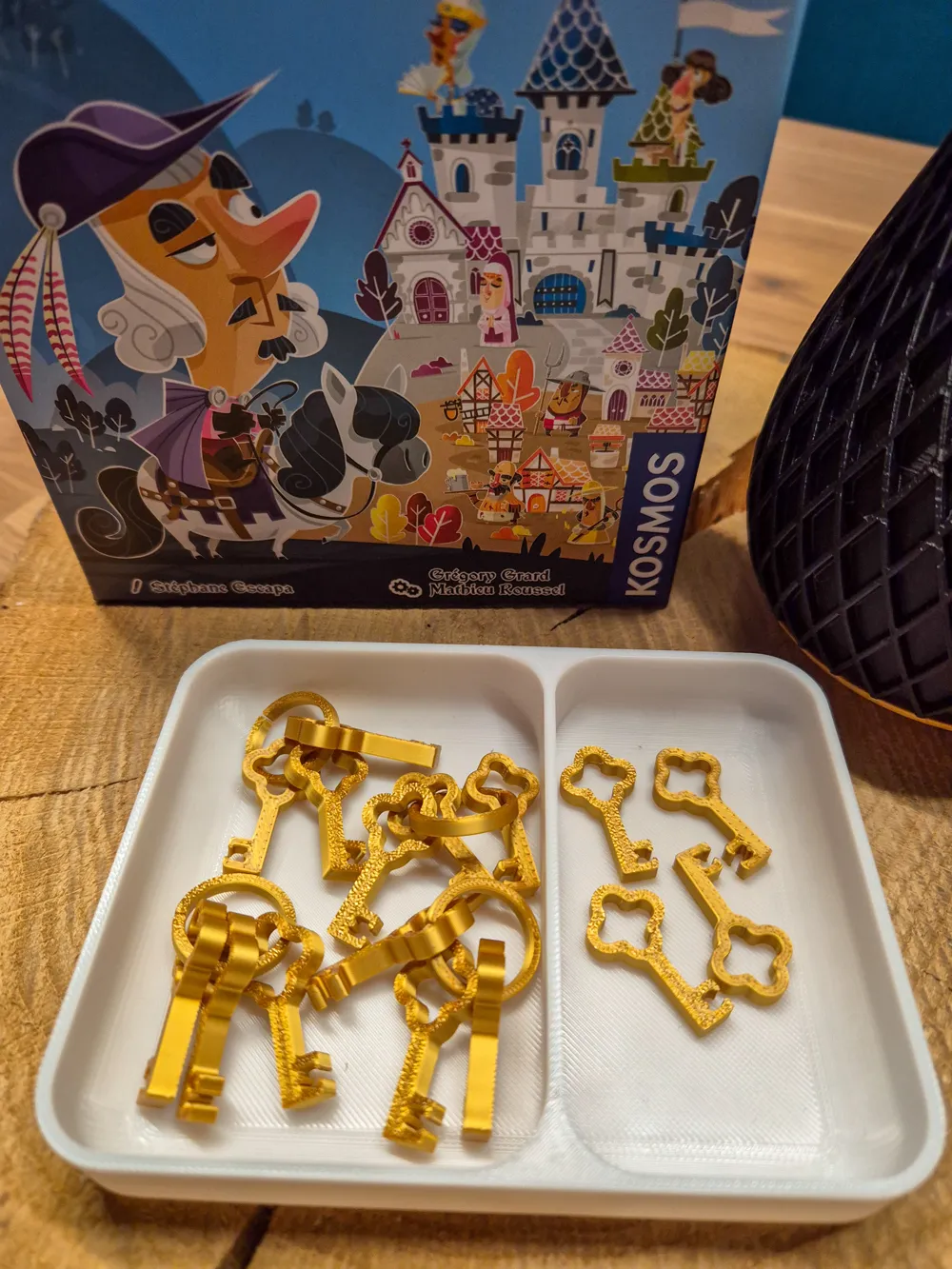 Castle Combo – Custom Key Set, Boardgame - Free 3D Print Model - MakerWorld