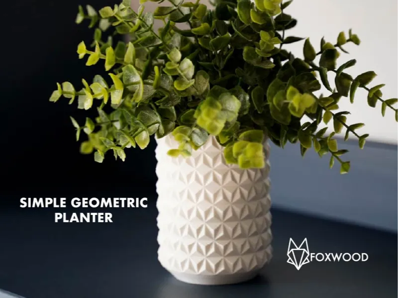 Simple Geometric Planter